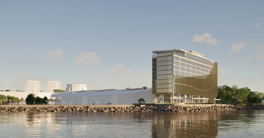 What R Subbarbs Plans for contentious Darwin waterfront hotel abandoned Vet Melbourne News