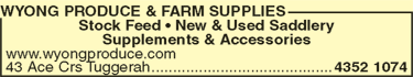 Wyong Produce & Farm Supplies - Vet Melbourne 7